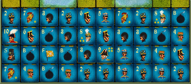 Cyclone Defense opstelling voor Stratego