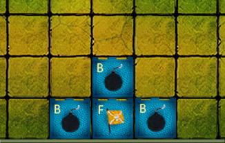 Vlag in het midden Vlag in het midden